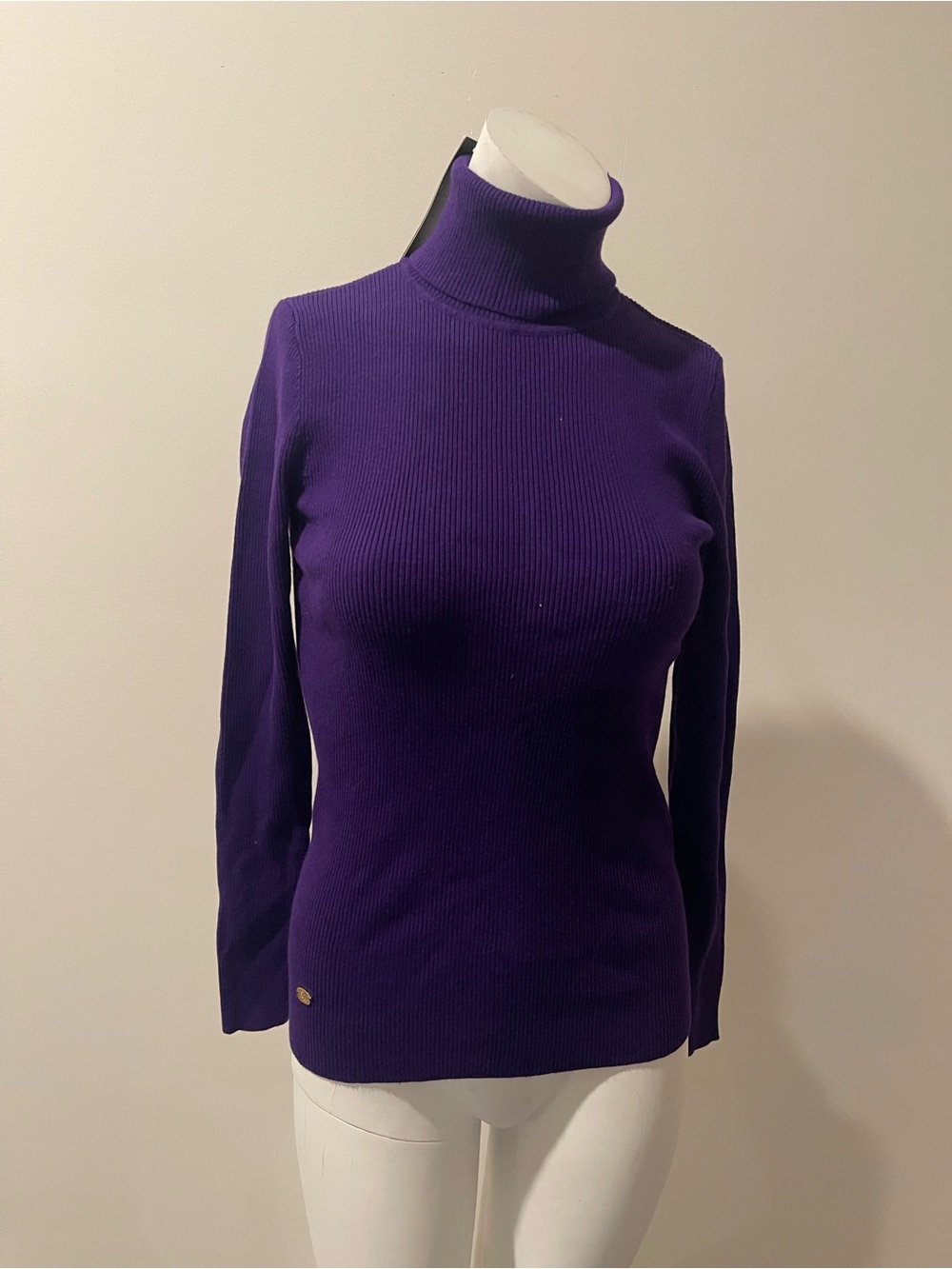 NWT polo ralph Lauren purple turtleneck size m